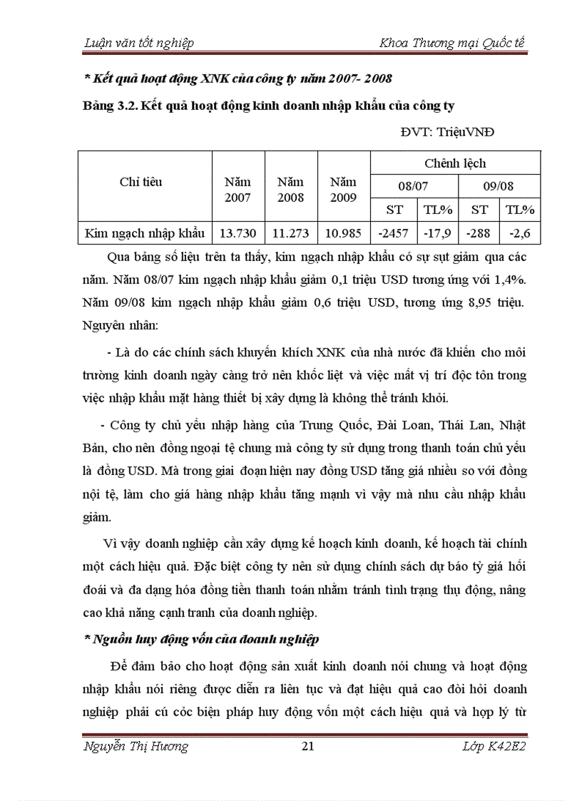 image for page Hoàn thiện phân tích tài chính nhập khẩu mặt hàng thiết bị xây dựng tại công ty cổ phần đầu tư và thương mại quốc tế Huy Hoàng 1