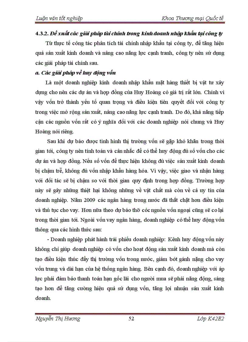 image for page Hoàn thiện phân tích tài chính nhập khẩu mặt hàng thiết bị xây dựng tại công ty cổ phần đầu tư và thương mại quốc tế Huy Hoàng 1