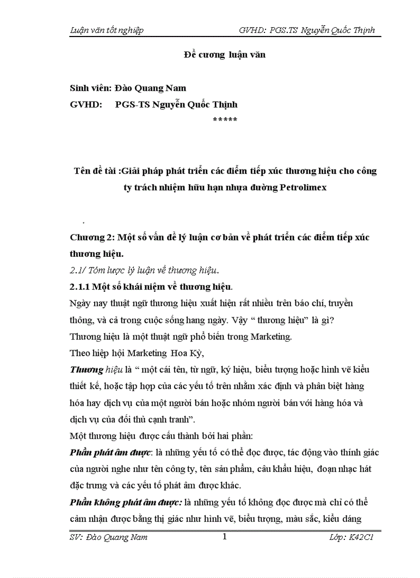 image for page Giải pháp phát triển các điểm tiếp xúc thương hiệu cho công ty trách nhiệm hữu hạn nhựa đường Petrolimex 1