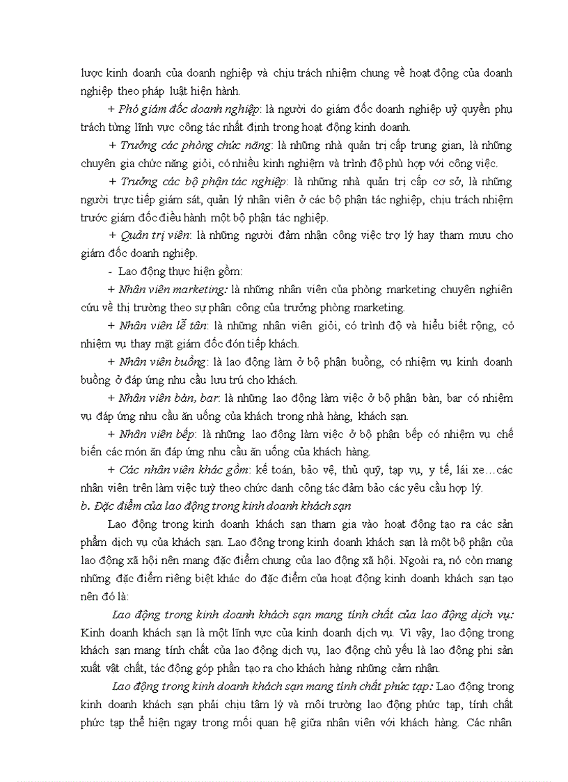 image for page Tăng cường đào tạo và bồi dưỡng nhân lực tại khách sạn Thương Mại