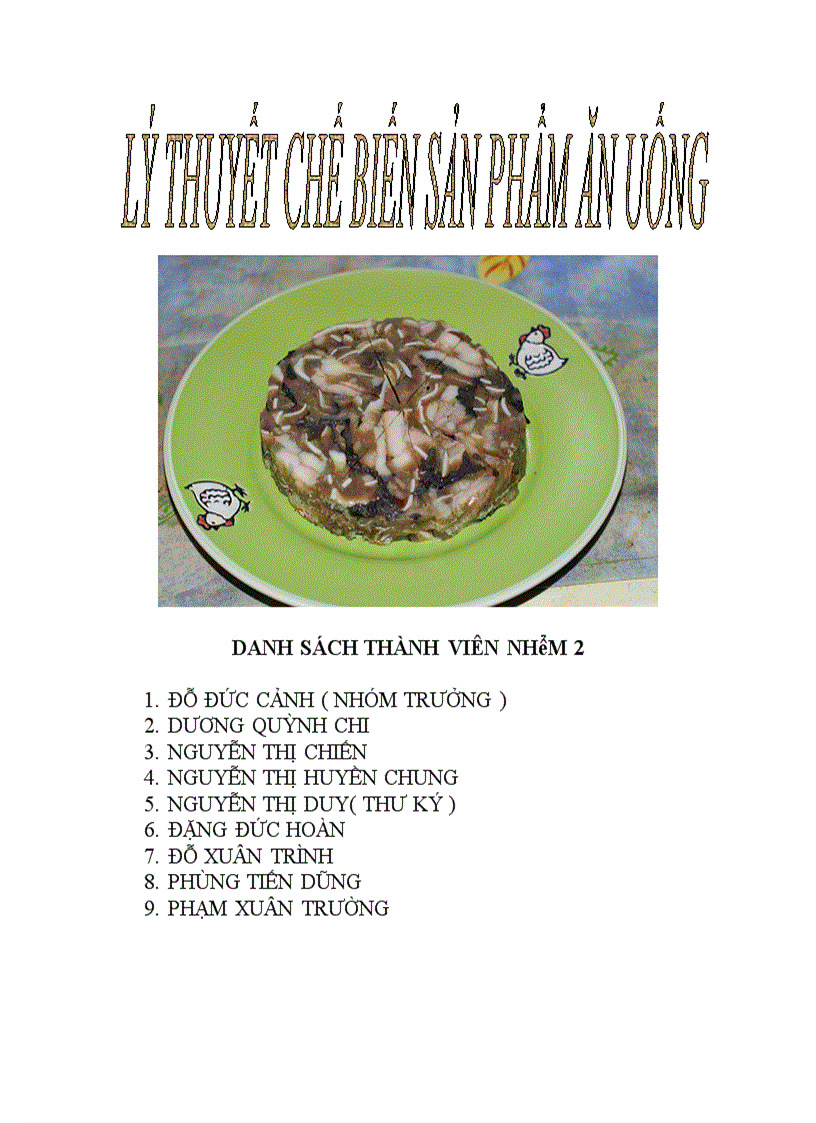 image for page Protein của thịt sự biến đổi trong chế biến ứng dụng