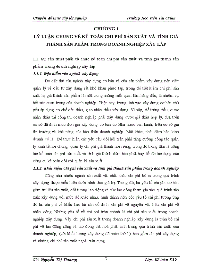 image for page Kế toán chi phí sản xuất và tính giá thành sản phẩm tại công ty cổ phần xây lắp điện