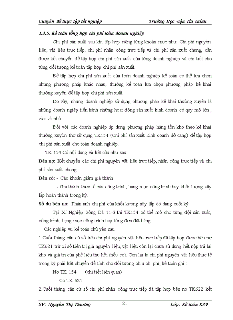 image for page Kế toán chi phí sản xuất và tính giá thành sản phẩm tại công ty cổ phần xây lắp điện