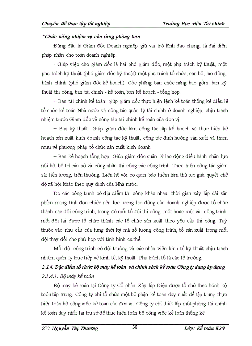 image for page Kế toán chi phí sản xuất và tính giá thành sản phẩm tại công ty cổ phần xây lắp điện