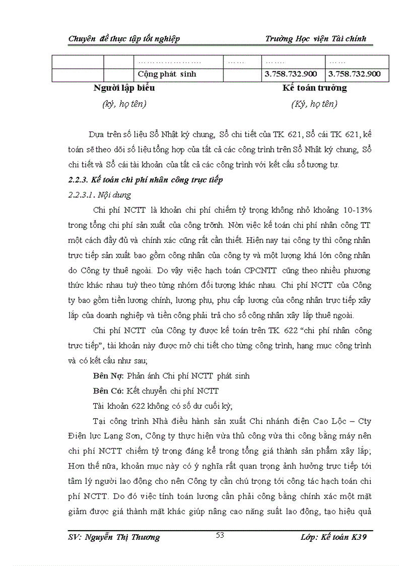 image for page Kế toán chi phí sản xuất và tính giá thành sản phẩm tại công ty cổ phần xây lắp điện