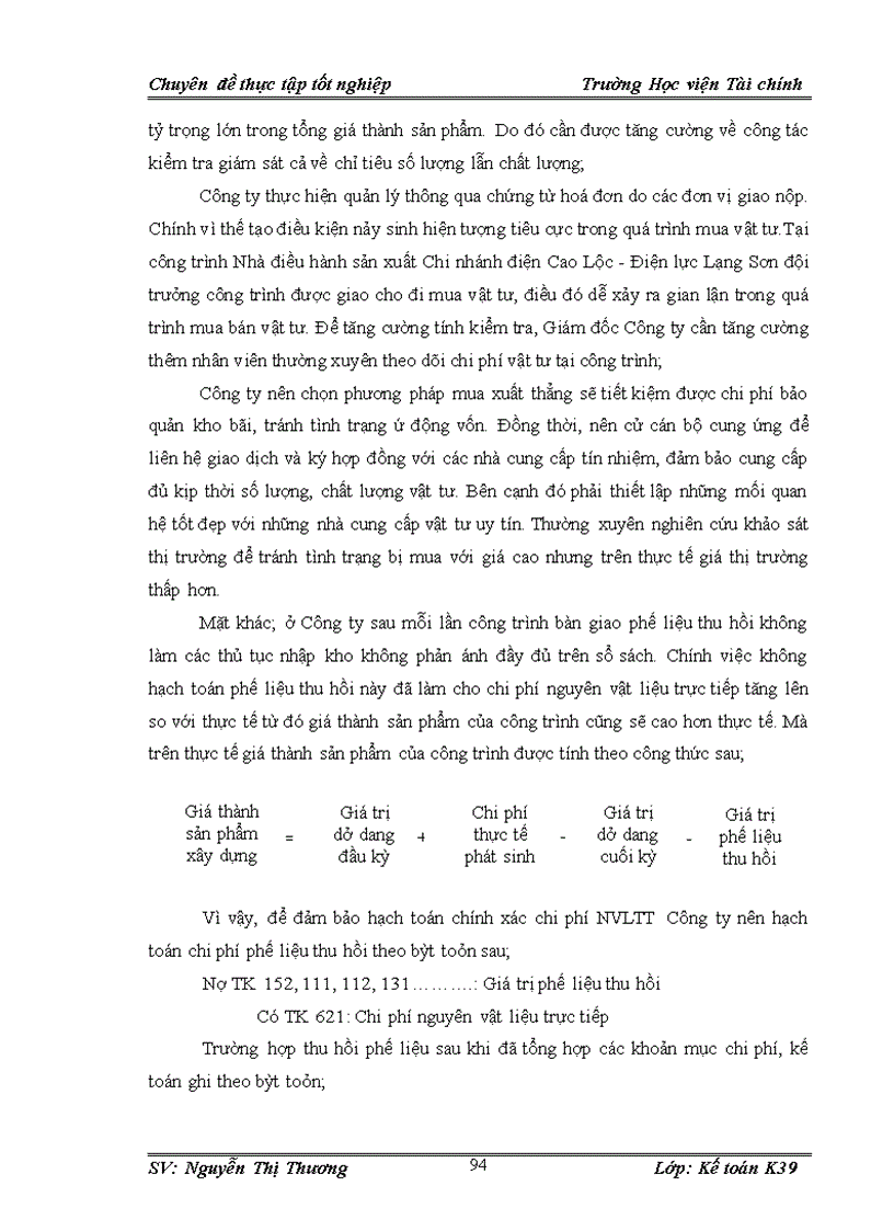 image for page Kế toán chi phí sản xuất và tính giá thành sản phẩm tại công ty cổ phần xây lắp điện