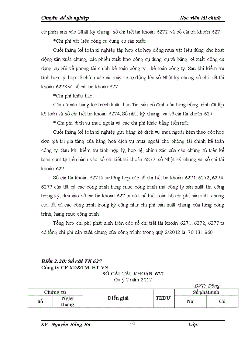 image for page Kế toán chi phí sản xuất và tính giá thành sản phẩm tại công ty cổ phần đầu tư xây dựng và thương mại ht việt nam