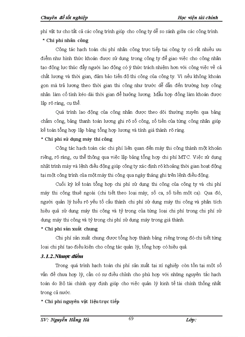 image for page Kế toán chi phí sản xuất và tính giá thành sản phẩm tại công ty cổ phần đầu tư xây dựng và thương mại ht việt nam