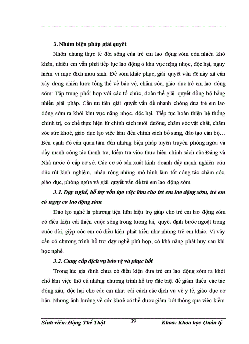 image for page Thực trạng và giải pháp giải quyết vấn đề trẻ em lao động sớm tại xã liên sơn huyện kim bảng tỉnh Hà Nam