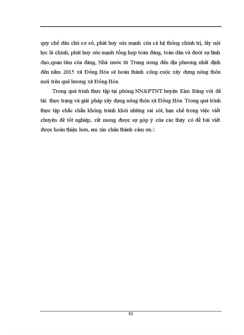 image for page THựC TRạNG GIảI PHáP XÂY DựNG NÔNG THÔN MớI TạI Xã ĐồNG HóA HUYệN KIM BảNG GIAI ĐOạN 2011 2015