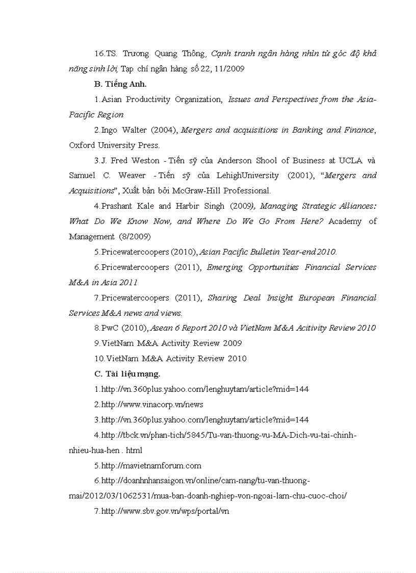 image for page Nâng cao hiệu quả hoạt động sáp nhập mua lại m a trong lĩnh vực ngân hàng tại việt nam 1