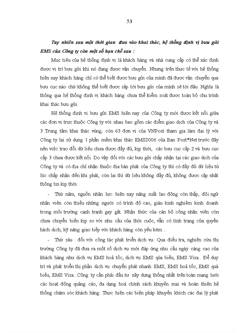 image for page Thực trạng chất lượng dịch vụ chuyển phát nhanh của công ty cổ phần chuyển phát nhanh bưu điện