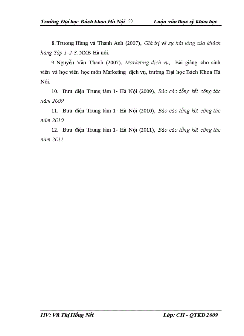 image for page Một số giải pháp nhằm hoàn thiện công tác chăm sóc khách hàng tại Bưu điện trung tâm 1 Hà Nội 6