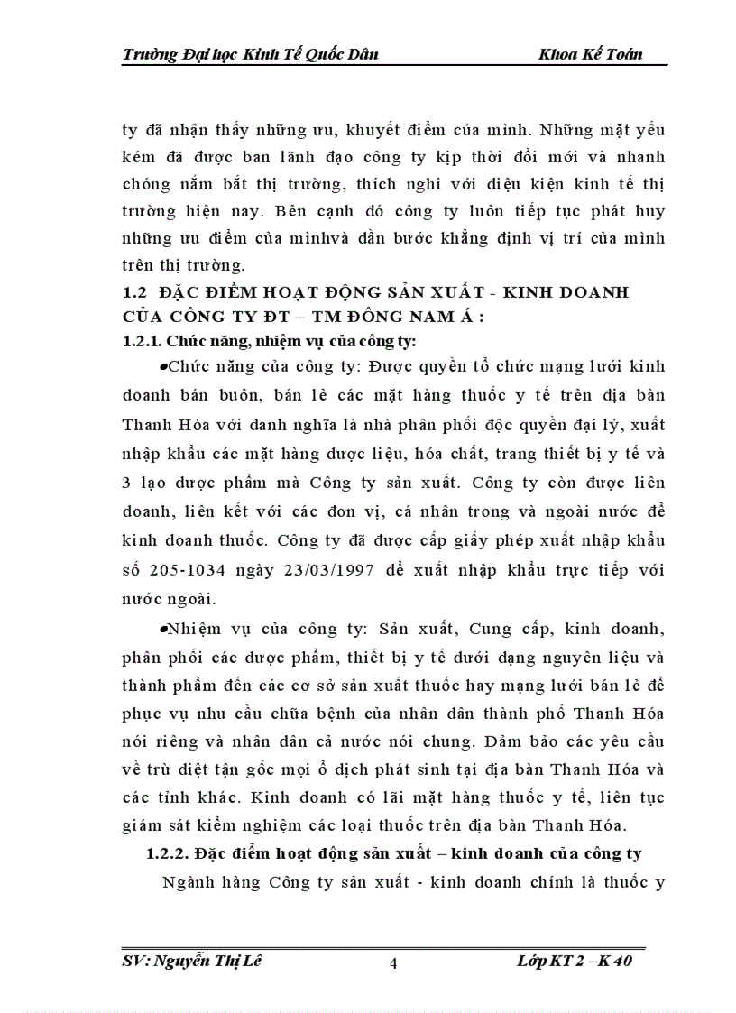 image for page Tổ chức bộ máy kế toán và hệ thống kế toán tại công ty đầu tư và thương mại đông nam á