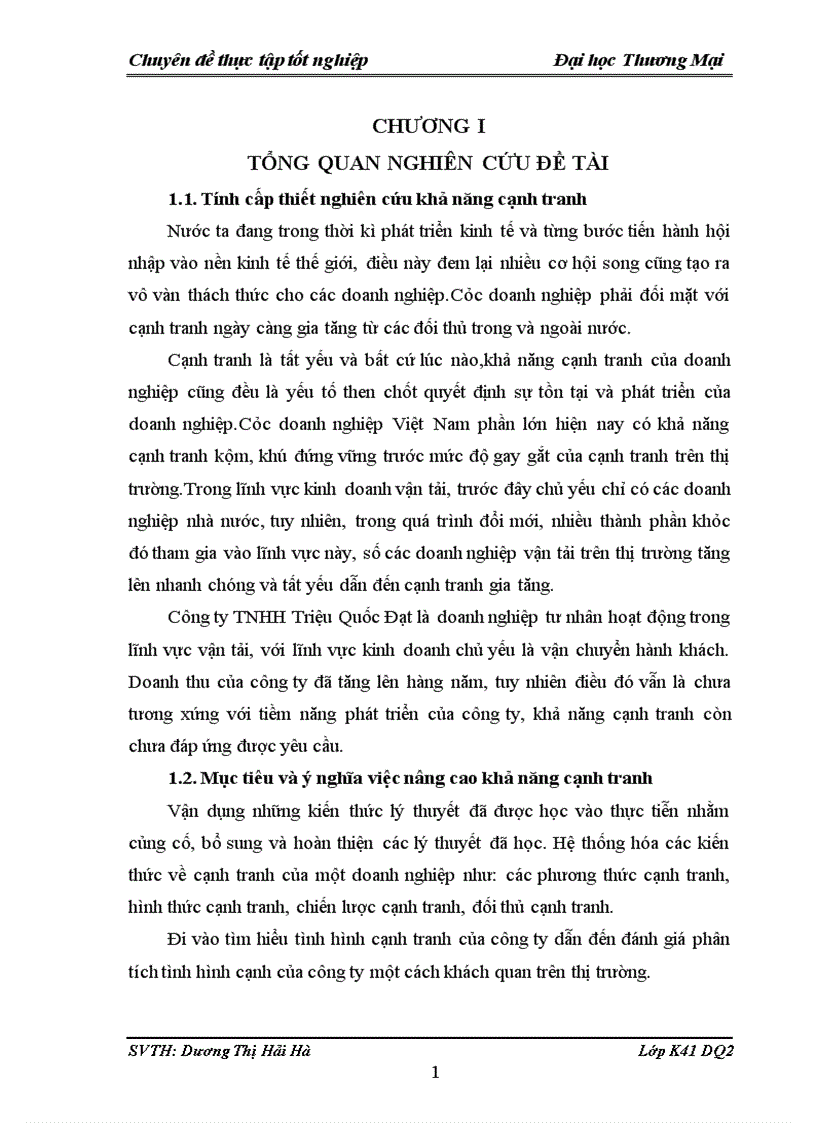 image for page Phân tích và đánh giá thực trạng cạnh tranh của công ty tnhh triệu quốc đạt