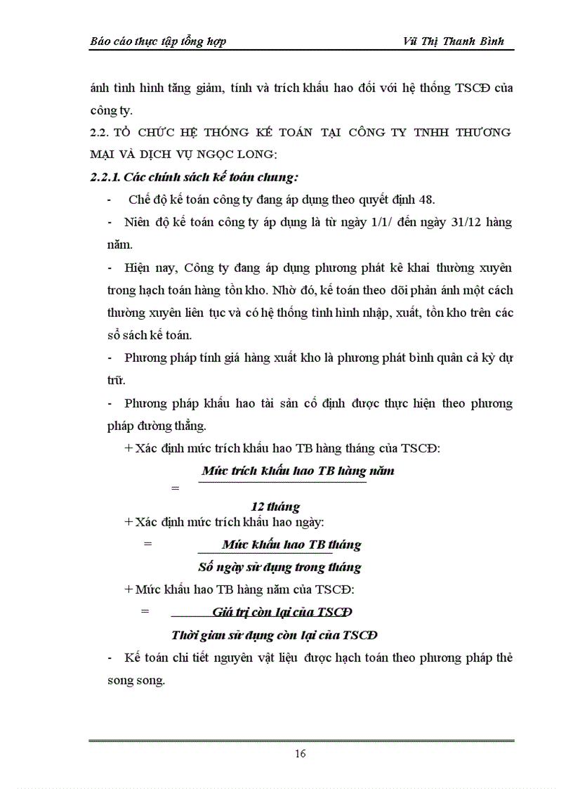 image for page Tổ chức bộ máy kế toán và hệ thống kế toán tại công ty tnhh thương mại và dịch vụ ngọc long