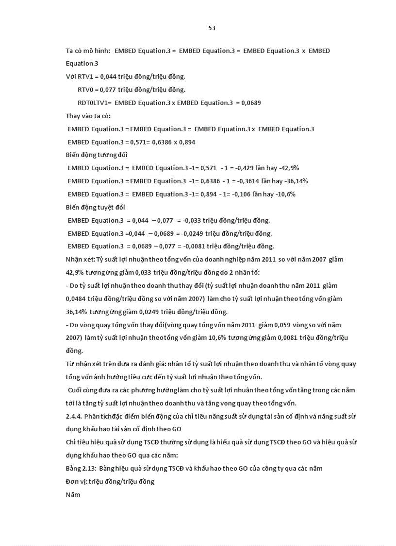 image for page Vận dụng một số phương pháp thống kê phân tích tình hình sản xuất kinh doanh của Công ty trách nhiệm hữu hạn một thành viên quản lý và xây dựng đường bộ 474 giai đoạn 2007 201 1