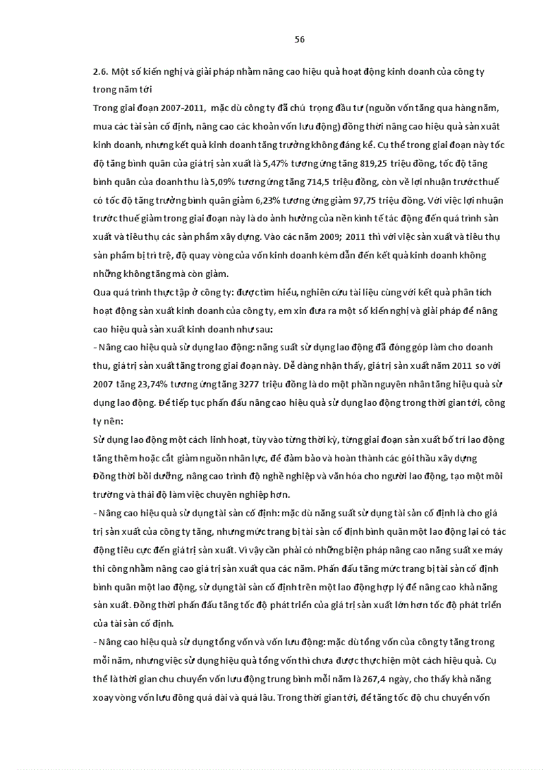 image for page Vận dụng một số phương pháp thống kê phân tích tình hình sản xuất kinh doanh của Công ty trách nhiệm hữu hạn một thành viên quản lý và xây dựng đường bộ 474 giai đoạn 2007 201 1