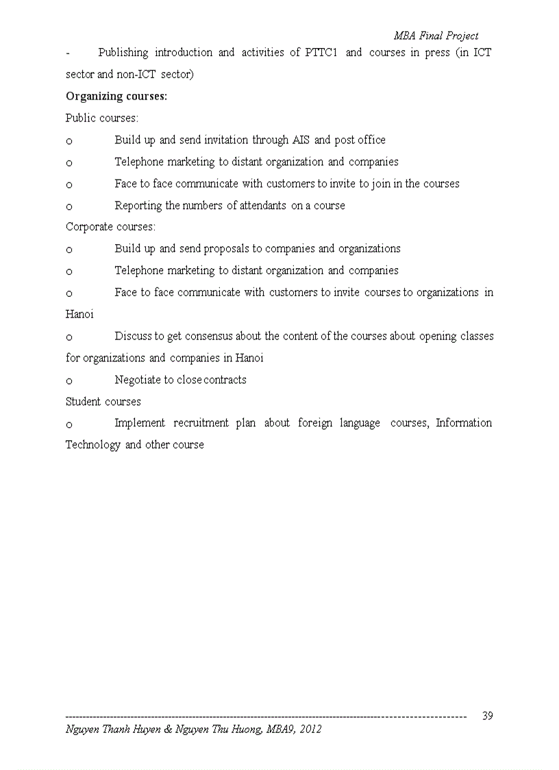 image for page Evaluate and Enhance Performance Appraisal system for Training Consultancy Development department of Post and Telecommunication Training Center 1 PTTC