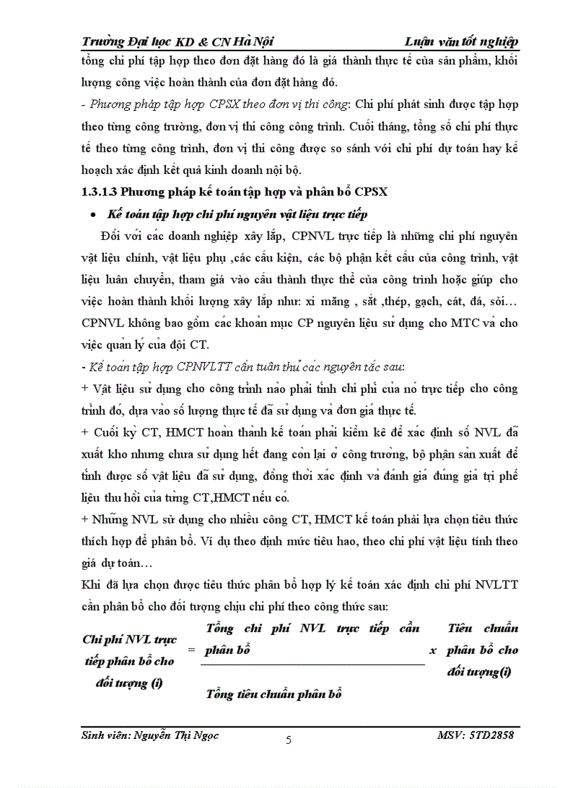 image for page Kế toán tập hợp chi phí sản xuất và tính giá thành sản phẩm xây lắp tại Công ty Cổ phần Đầu tư Xây dựng Thương mại Hồng Điệp 3
