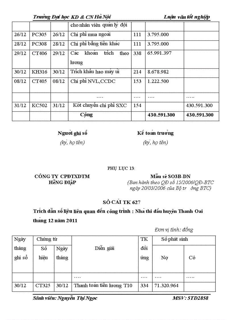 image for page Kế toán tập hợp chi phí sản xuất và tính giá thành sản phẩm xây lắp tại Công ty Cổ phần Đầu tư Xây dựng Thương mại Hồng Điệp 3