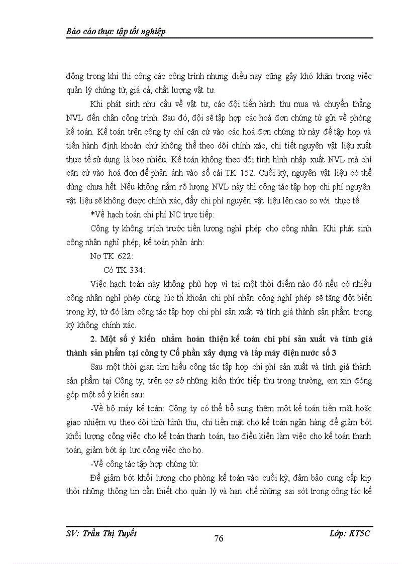 image for page Một số ý kiến nhằm hoàn thiện công tác kế toán tập hợp chi phí sản xuất và tính giá thành sản phẩm tại Công ty CP xây dựng và lắp máy điện nước số 3