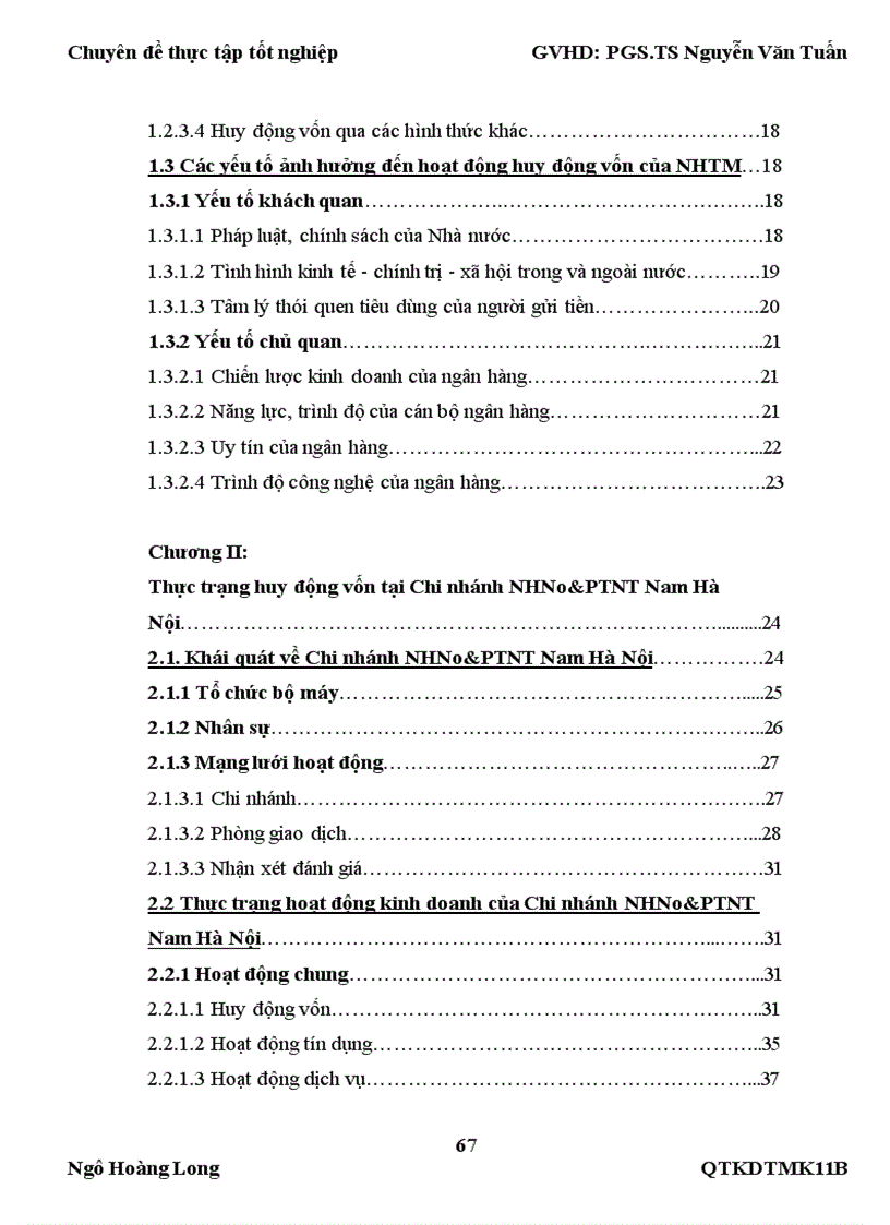 image for page Giải pháp tăng cường huy động vốn tại Chi nhánh NHNo PTNT Nam Hà Nội 1
