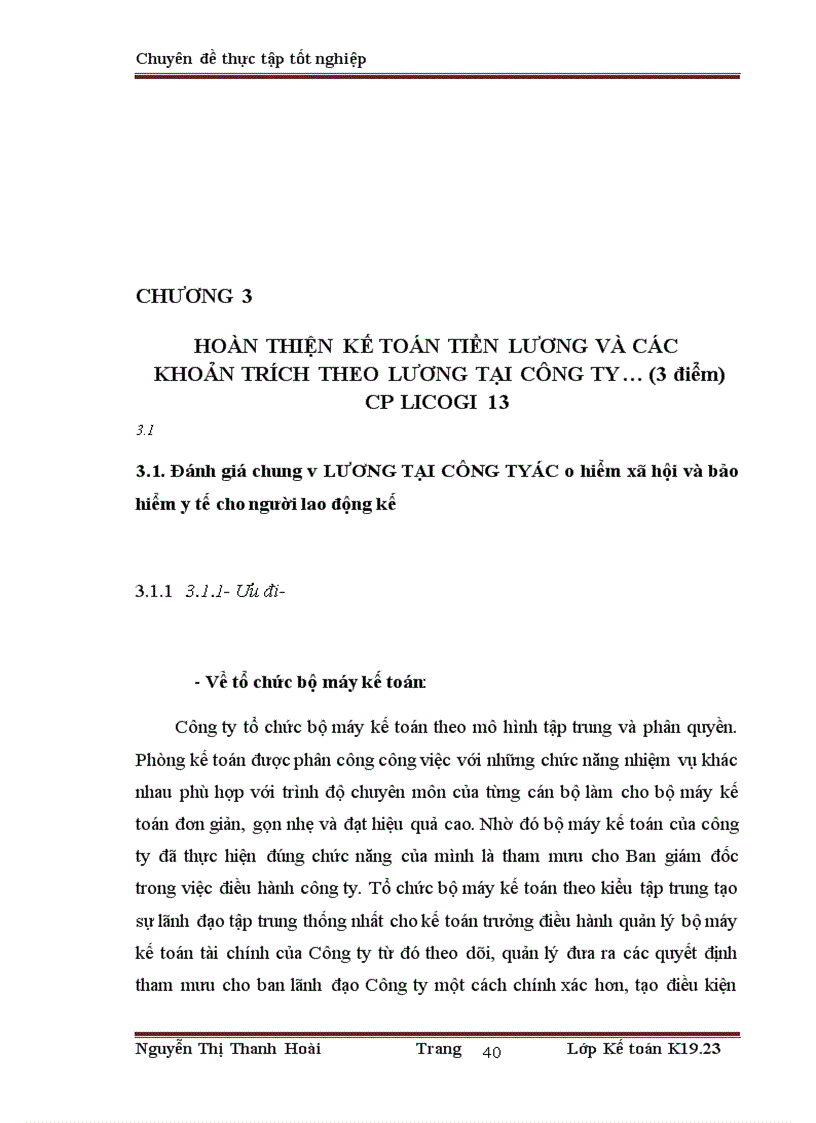 image for page Hoàn thiện kế toán tiền lương và các khoản trích theo lương tại Công ty cổ phần LICOGI 13 1