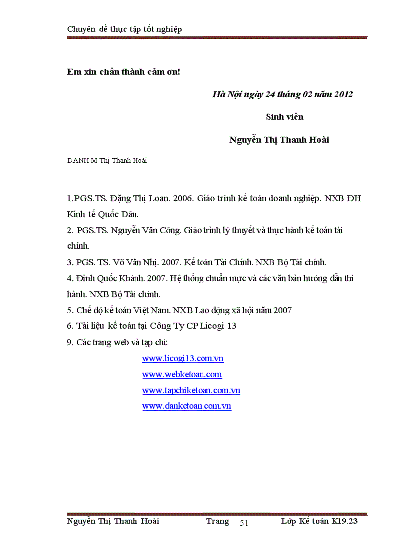 image for page Hoàn thiện kế toán tiền lương và các khoản trích theo lương tại Công ty cổ phần LICOGI 13 1