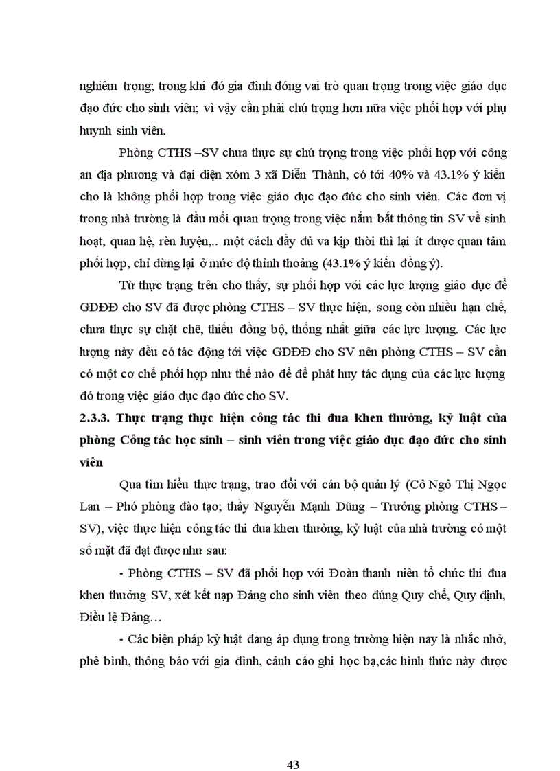 image for page Biện pháp quản lý hoạt động giáo dục đạo đức đối với sinh viên của phòng Công tác học sinh sinh viên trường Cao đẳng Hoan Châu Nghệ An