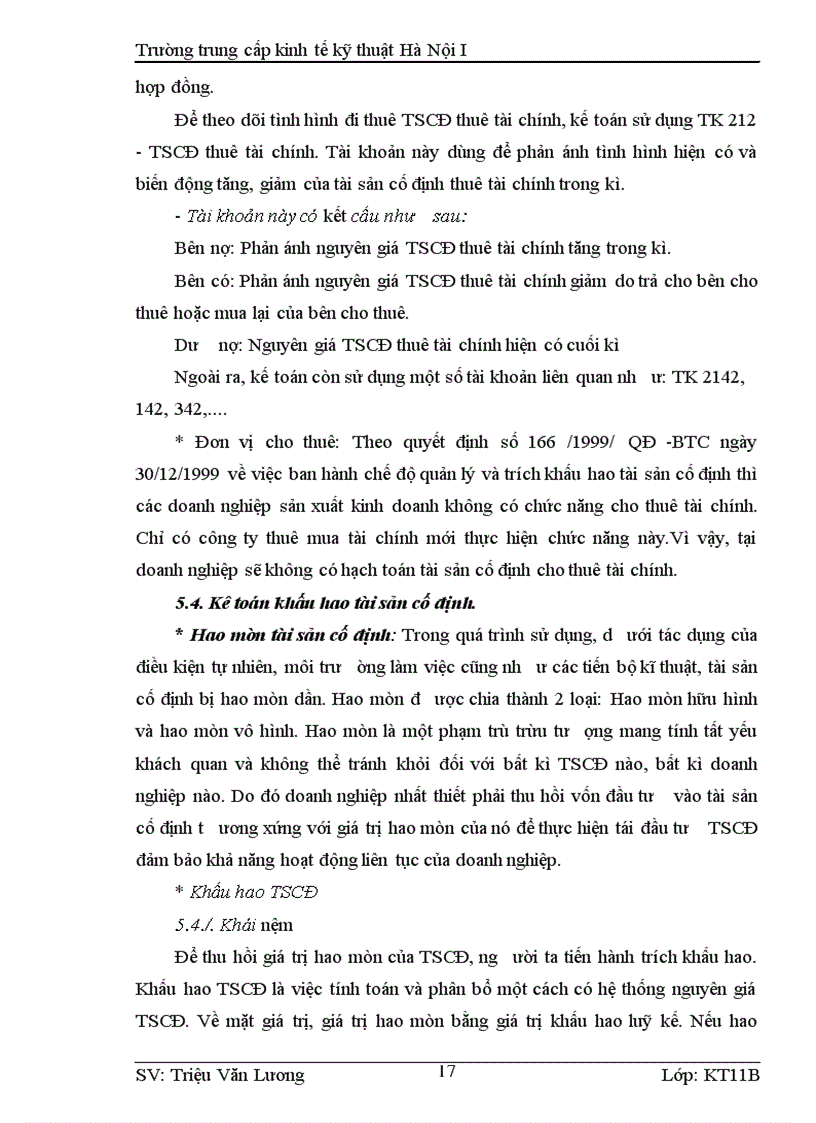 image for page Công tác Tổ chức Quản lý TSCĐ và nâng cao hiệu quả sử dụng TSCĐ tại công ty TNHH Sản Xuất và Thương Mại Trường Thủy