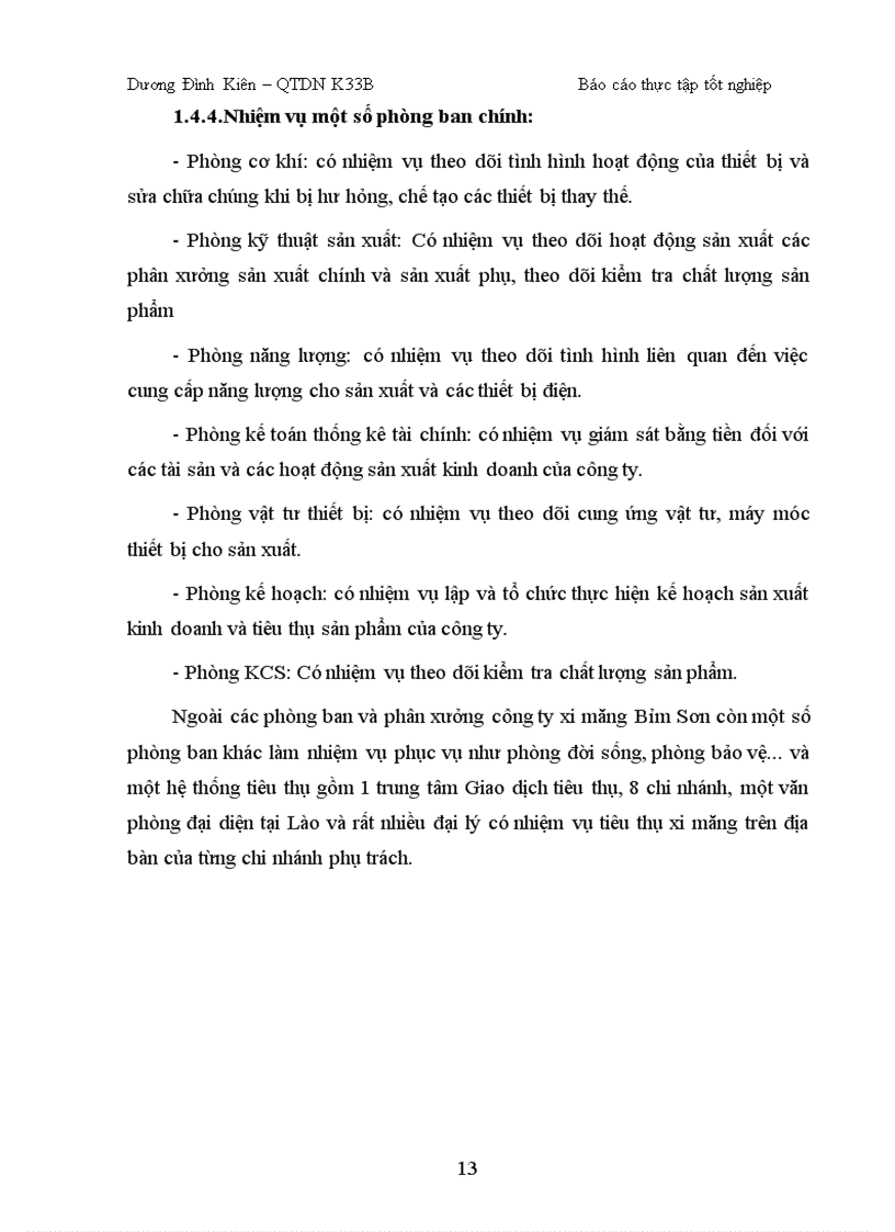 image for page Báo cáo thực tập tại Công ty Cổ phần Xi măng Bỉm Sơn