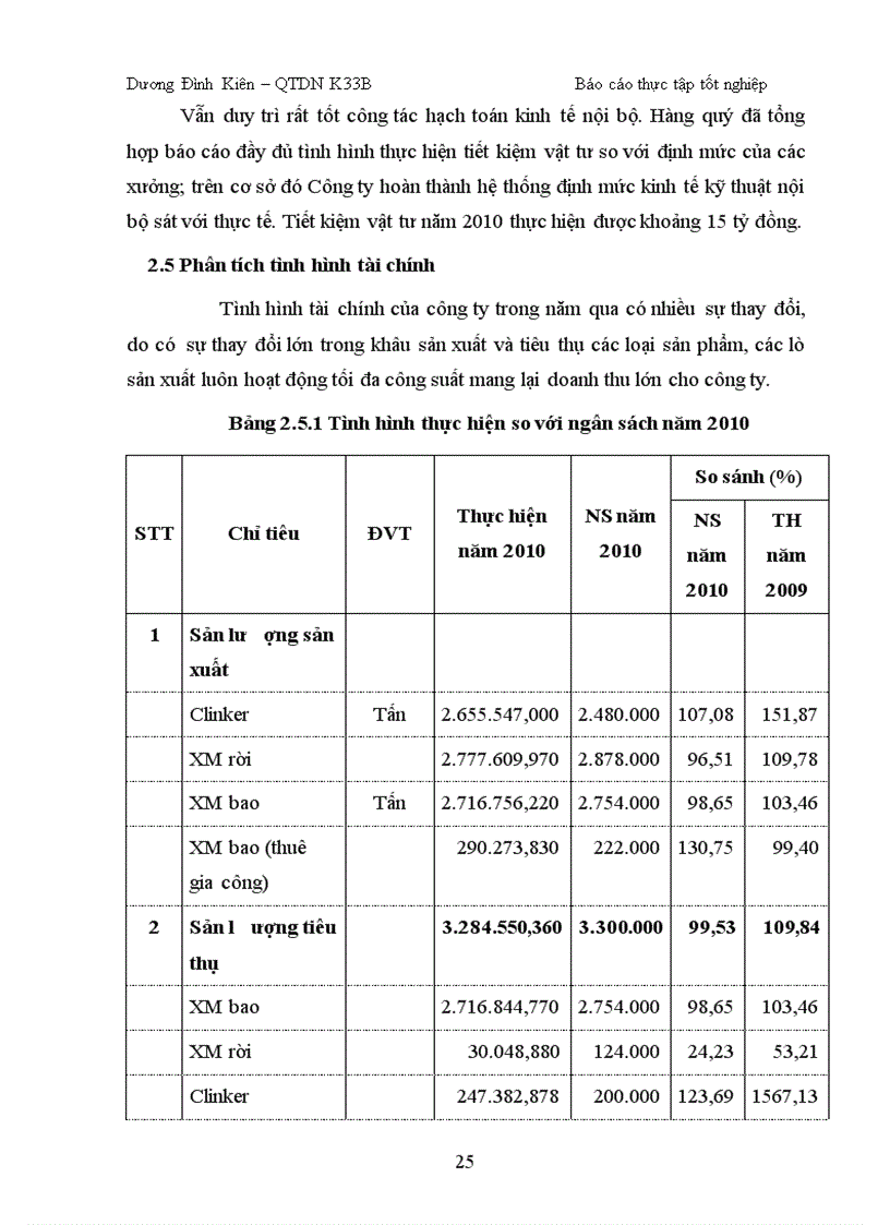 image for page Báo cáo thực tập tại Công ty Cổ phần Xi măng Bỉm Sơn