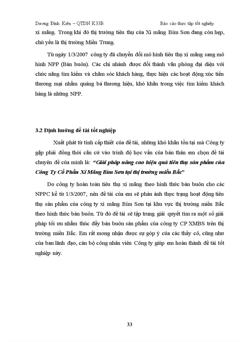 image for page Báo cáo thực tập tại Công ty Cổ phần Xi măng Bỉm Sơn