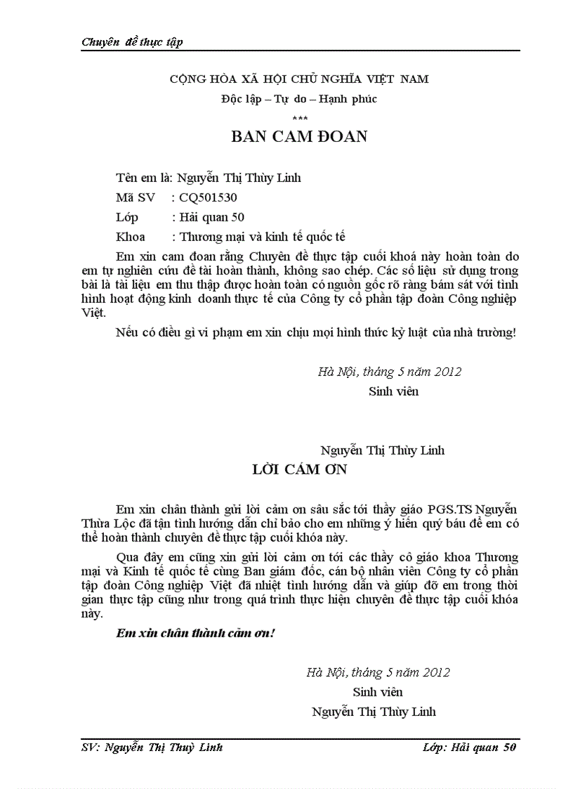 image for page Nhập khẩu hàng hóa của công ty cổ phần tập đoàn Công nghiệp Việt Hiện trạng và phương hướng phát triển