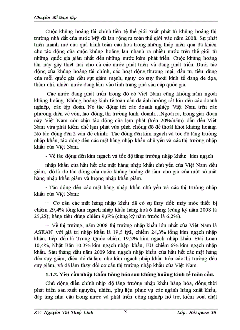 image for page Nhập khẩu hàng hóa của công ty cổ phần tập đoàn Công nghiệp Việt Hiện trạng và phương hướng phát triển