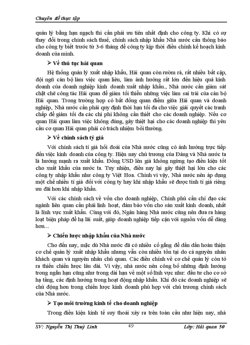 image for page Nhập khẩu hàng hóa của công ty cổ phần tập đoàn Công nghiệp Việt Hiện trạng và phương hướng phát triển