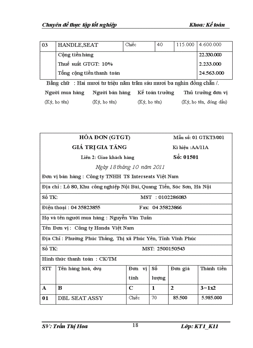 image for page Hoàn thiện kế toán bán hàng tại Công ty TNHH TS Interseats Việt Nam 1