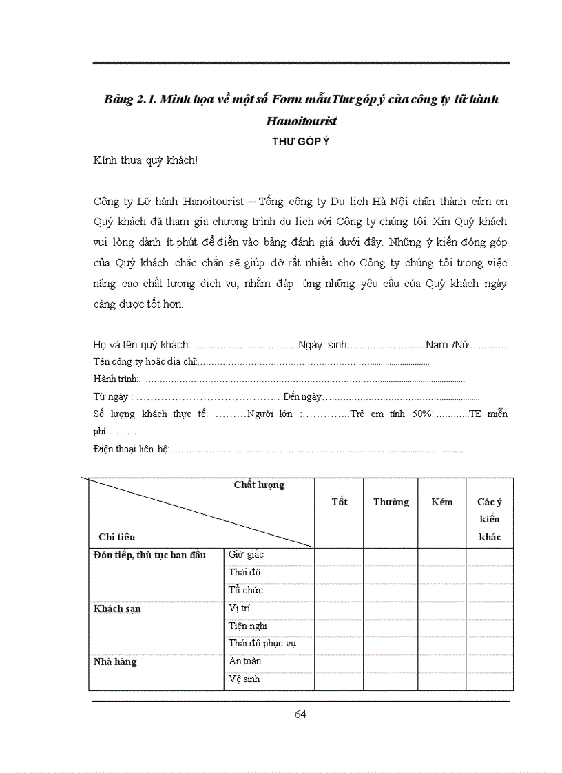 image for page Công tác tổ chức và quản lý nhằm nâng cao chất lượng nguồn nhân lực hướng dẫn viên du lịch nội địa tại công ty Lữ hành HanoiTourist 3