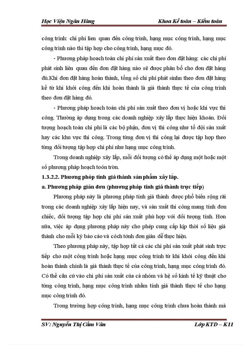 image for page Tổ chức kế toán tập hợp chi phí và tính giá thành sản phẩm sản xuất tại Công ty Cổ Phần Xây Dựng số 11 Vinaconex 1 1