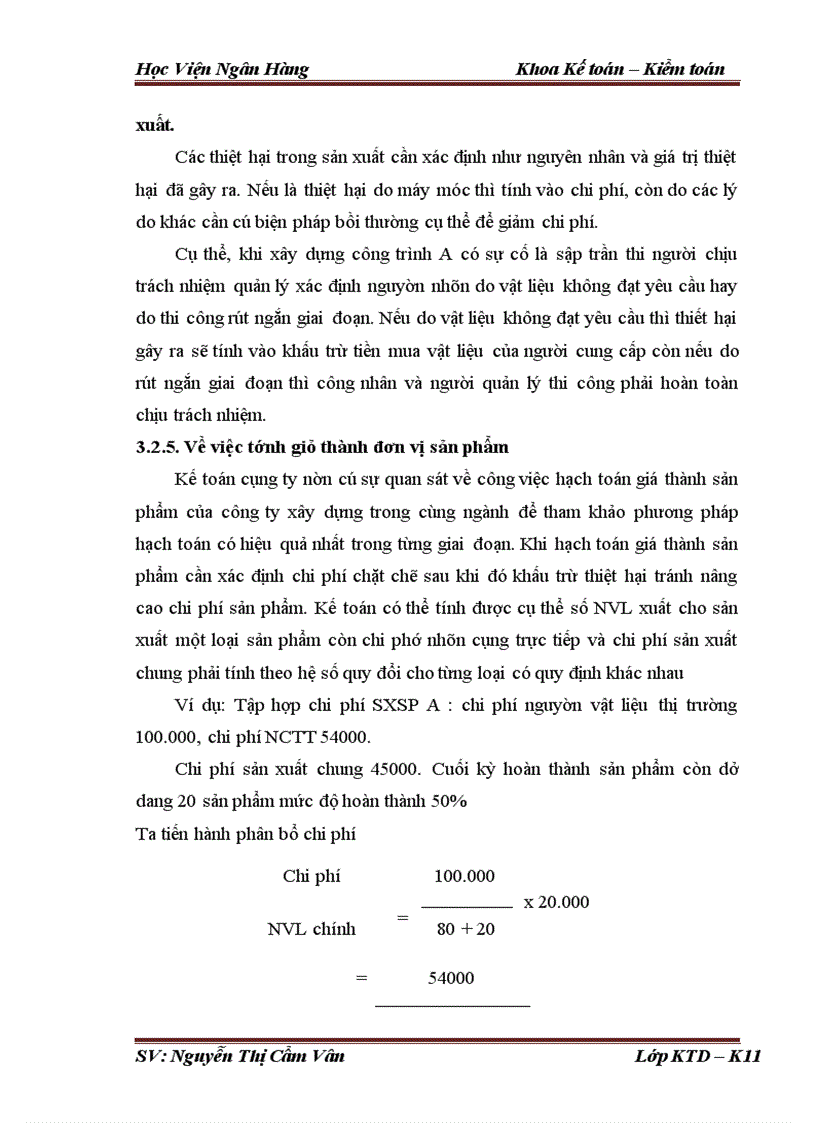 image for page Tổ chức kế toán tập hợp chi phí và tính giá thành sản phẩm sản xuất tại Công ty Cổ Phần Xây Dựng số 11 Vinaconex 1 1