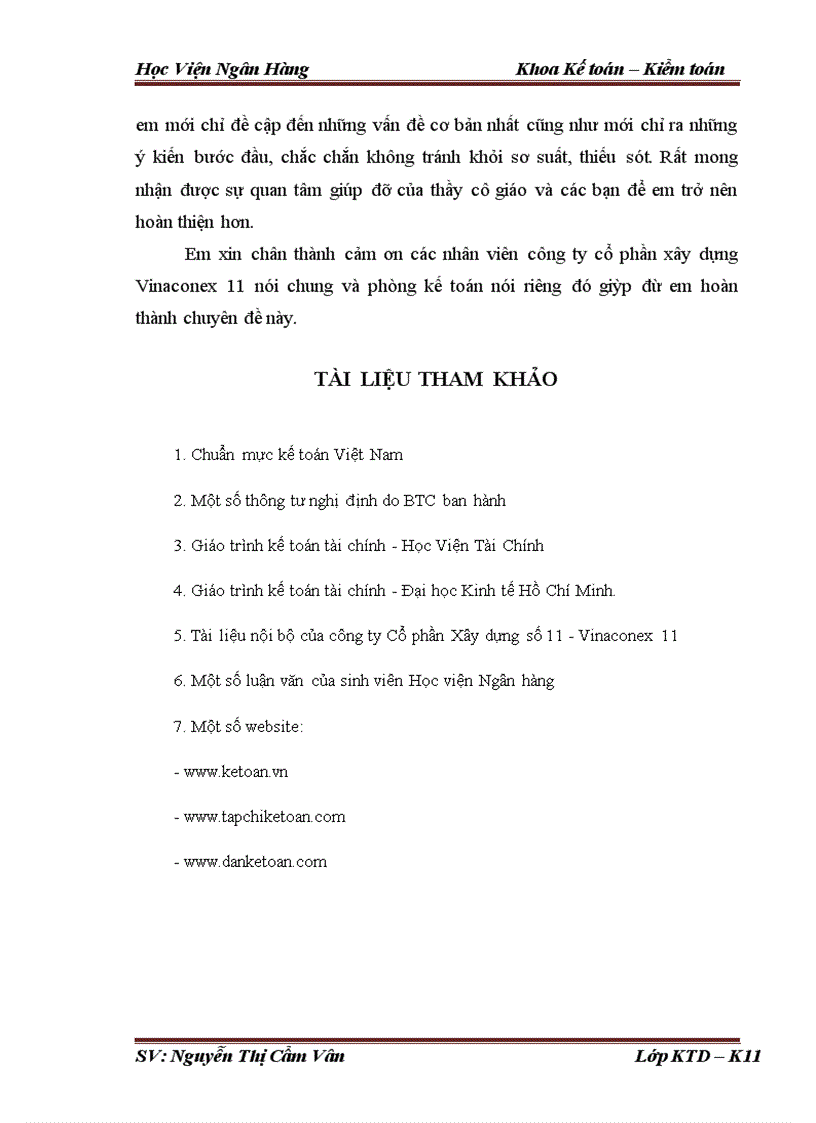 image for page Tổ chức kế toán tập hợp chi phí và tính giá thành sản phẩm sản xuất tại Công ty Cổ Phần Xây Dựng số 11 Vinaconex 1 1