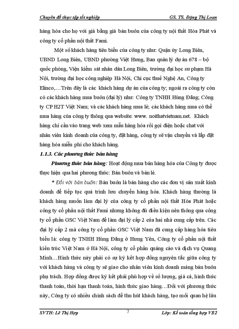 image for page Đánh giá thực trạng và phương huớng hoàn thiện kế toán bán hàng và xác định kết quả bán hàng tại Công ty cổ phần GSC Việt Nam