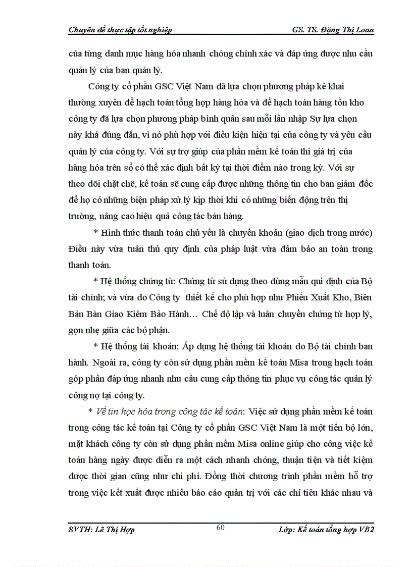 image for page Đánh giá thực trạng và phương huớng hoàn thiện kế toán bán hàng và xác định kết quả bán hàng tại Công ty cổ phần GSC Việt Nam