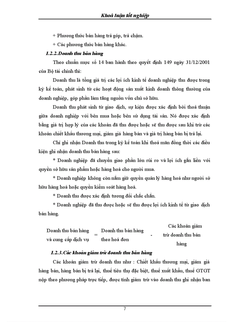 image for page Hoàn thiện kế toán bán hàng và xác định kết quả bán hàng tại Công ty Cổ phần Giấy Trúc Bạch Hà Nội 1