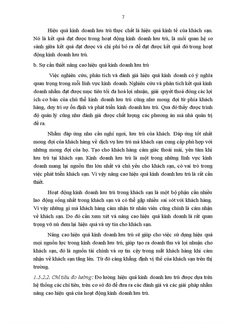 image for page Nghiên cứu thực trạng hiệu quả kinh doanh lưu trú tại khách sạn Thắng Lợi