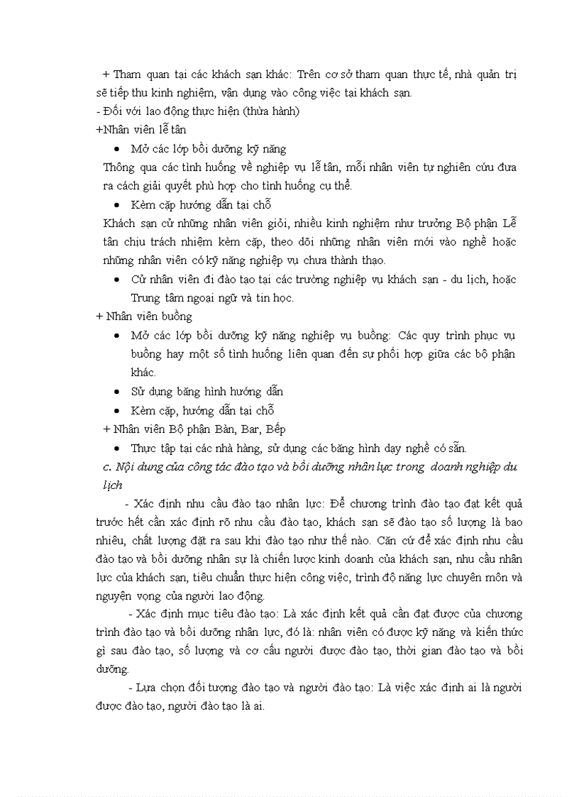 image for page Tăng cường đào tạo và bồi dưỡng nhân lực tại trung tâm du lịch văn hóa thể thao Phú Sơn 1