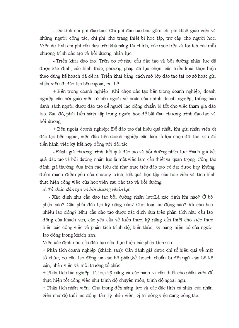 image for page Tăng cường đào tạo và bồi dưỡng nhân lực tại trung tâm du lịch văn hóa thể thao Phú Sơn 1