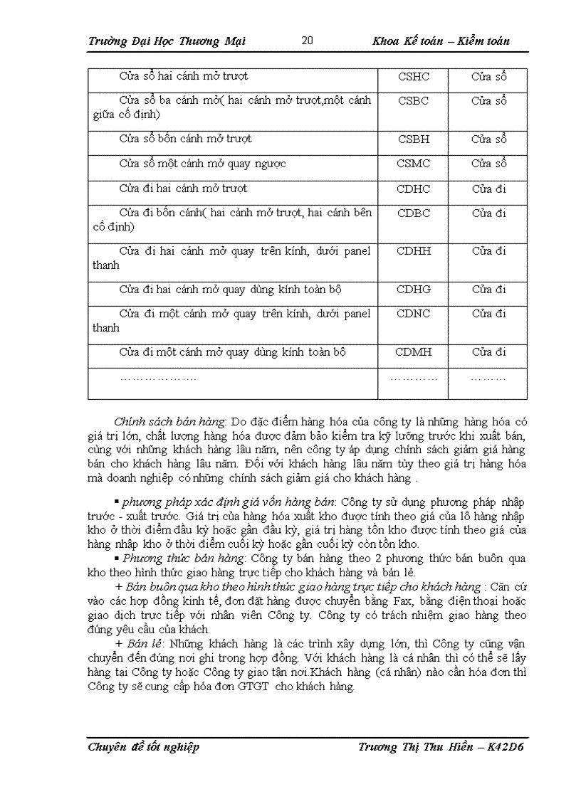 image for page Kế toán bán cửa nhựa lõi thép tại công ty CF Thương mại và Đầu tư Đoàn Gia