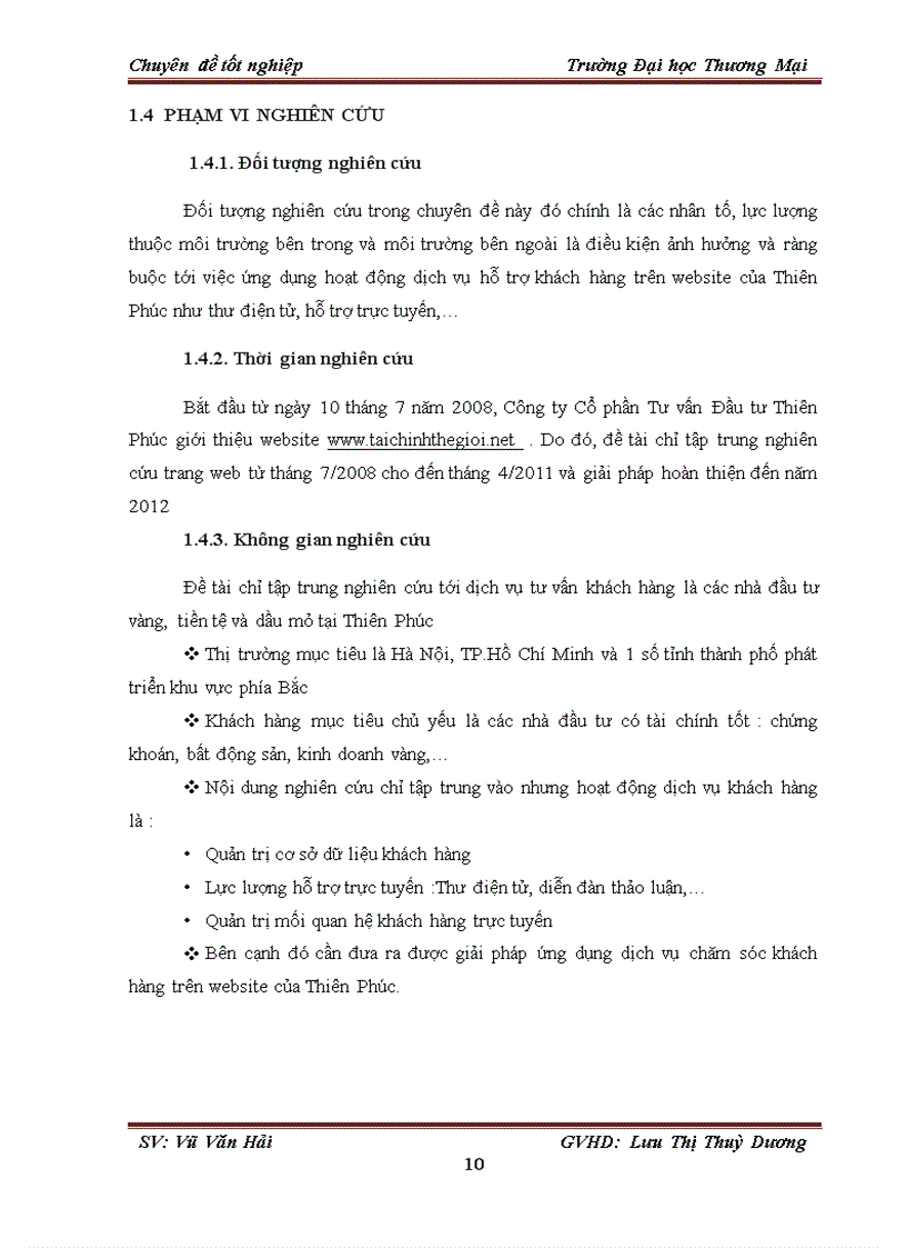 image for page Giải pháp ứng dụng dịch vụ chăm sóc khách hàng trực tuyến tại website www taichinhthegioi net của Công ty Cổ phần Tư vấn Đầu tư Thiên Phúc